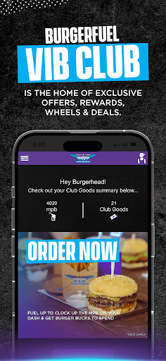 Android application BurgerFuel VIB Club screenshort