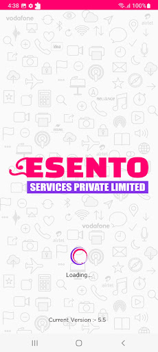 Android application Esento screenshort
