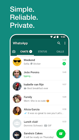 WhatsApp Messenger screenshot 0