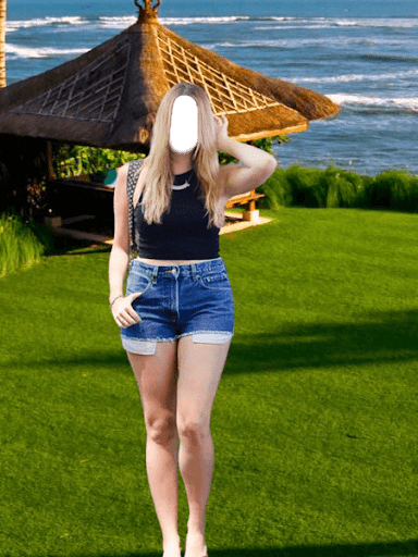 Android application Beach Photo Editor screenshort