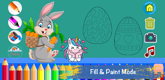 Easter Egg Coloring Book | Eas