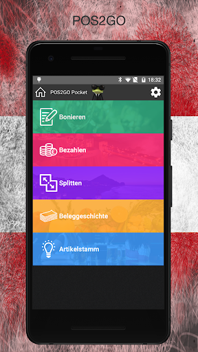 Android application POS2GO Pocket screenshort