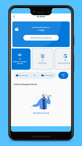 FlowerBasket Delivery App Screen 2