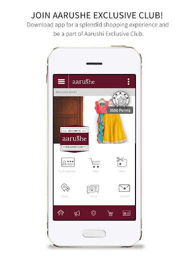 Android application Aarushe Exclusive Club screenshort