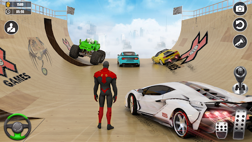 Mega Ramp Crazy Car Stunts Screen 3