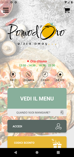Android application Pomo d’oro screenshort