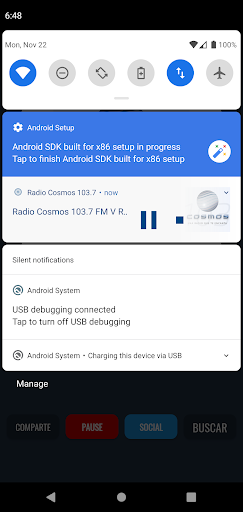 Radio Cosmos 103.7 Screen 2