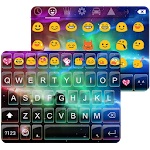 Rainbow Aurora Emoji Keyboard Apk