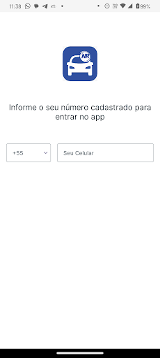 Android application NR Rastreador screenshort