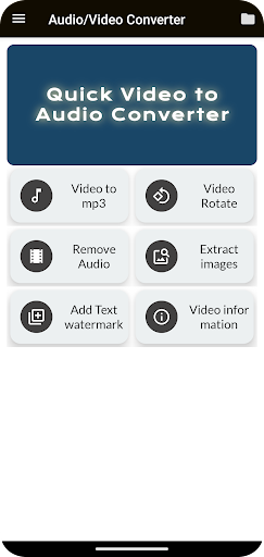Audio Video Converter, Screen 2