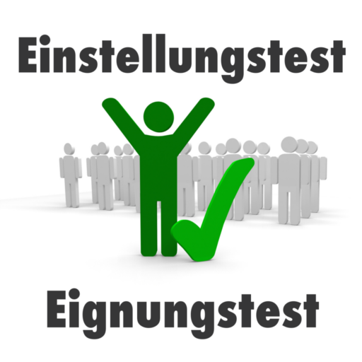 Eignungstest Einstellungstest logo