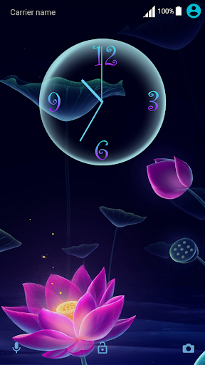 Lotus flower Xperia theme