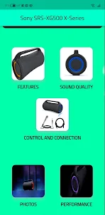 Sony SRS-XG500 X-Series Guide