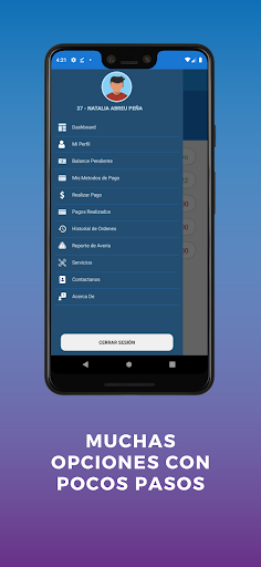 Android application Lightwave screenshort