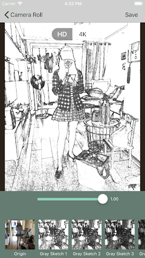 Outline Photo to Sketch