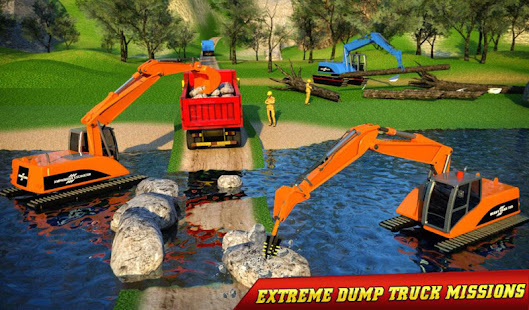 Amphibious Excavator Crane: Construction Simulator screenshots apkspray 9
