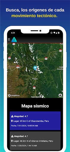 Sismo Perú Screen 2