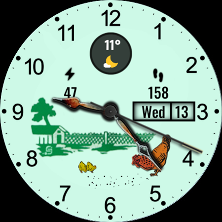 Nostalgic Watch Face screenshot 35