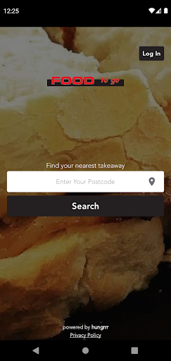 Android application Food To Go screenshort