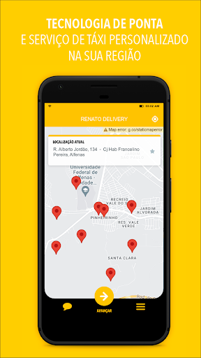 Android application RENATO DELIVERY screenshort