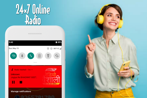 Android application Radio Vaishali screenshort