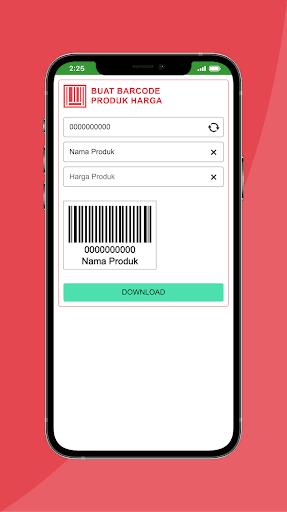 Buat Barcode Produk Screen 3