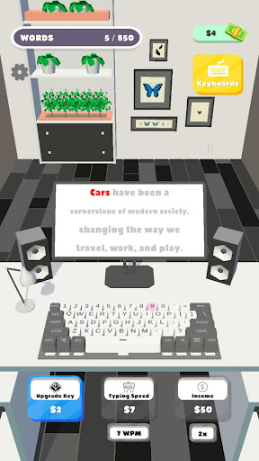 Android application Typing ASMR screenshort