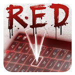 Cover Image of Download Red Keyboard HD  APK