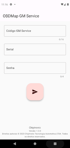 Android application OBDMap GM Service screenshort