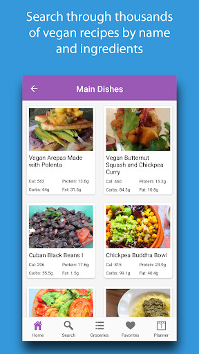 Vegan Eats - Recipes, Grocery Screen 3