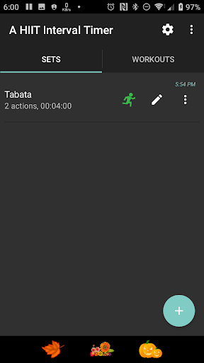 A HIIT Interval Timer Screen 2