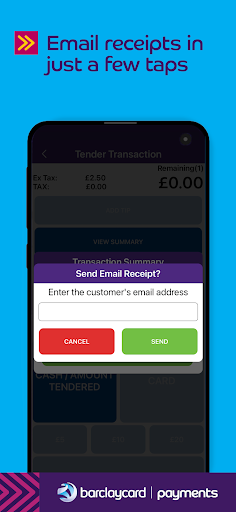 Barclaycard Smartpay Anywhere Screen 3