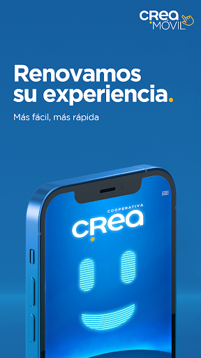 Android application CREAmóvil - Cooperativa CREA screenshort