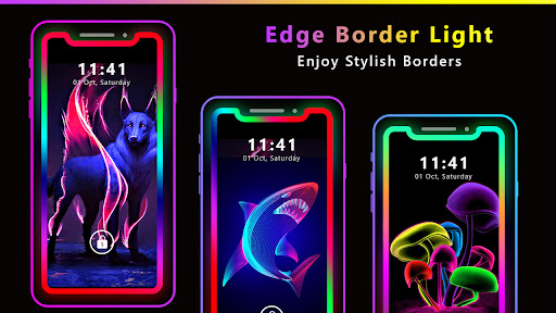 Android application Edge Lighting RGB Border Light screenshort