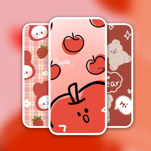 Red Wallpaper Cute Download on Windows