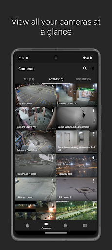 Android application StallionVMS screenshort