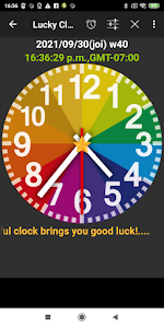 Rainbow Clock Unknown