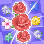 Flower Road with Cat : 3 Match Puzzle Apk
