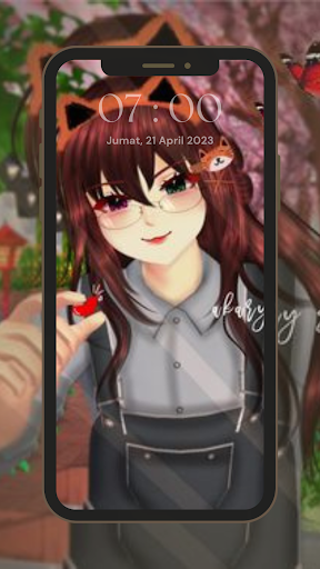 Wallpaper Sakura Sekolah Cute