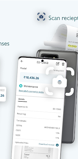 Upbooks - Expense Tracker Screen 2