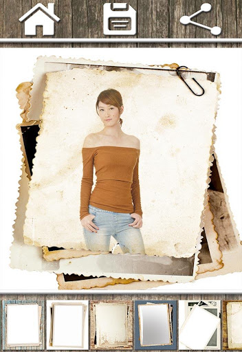 Vintage photo frames