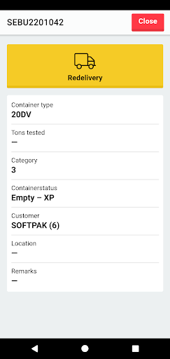 Softpak Depot App Screen 2
