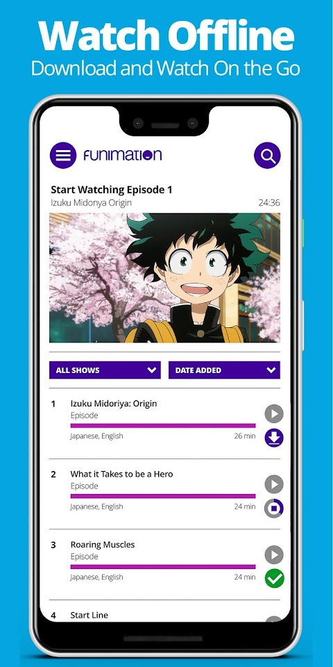 Funimation for Android TVのおすすめ画像3
