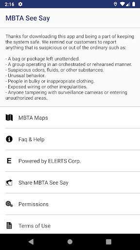 MBTA See Say Screen 3