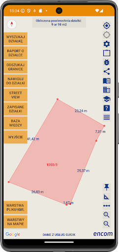 InfoPlot - plot boundaries Screen 3