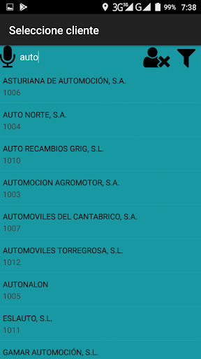FactuNETCRM Screen 2