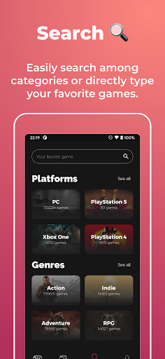 Gamelix: Track Games screenshot
