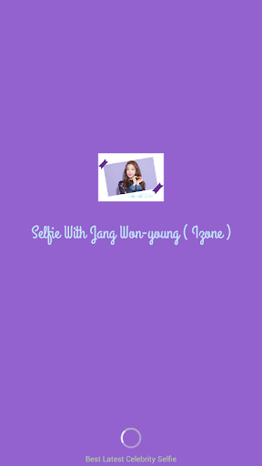 Selfie With Jang Won-young  Izone