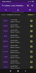 Thai Lottery Lucky Numbers [Be