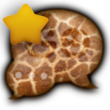 GO SMS - Star Giraffe icon